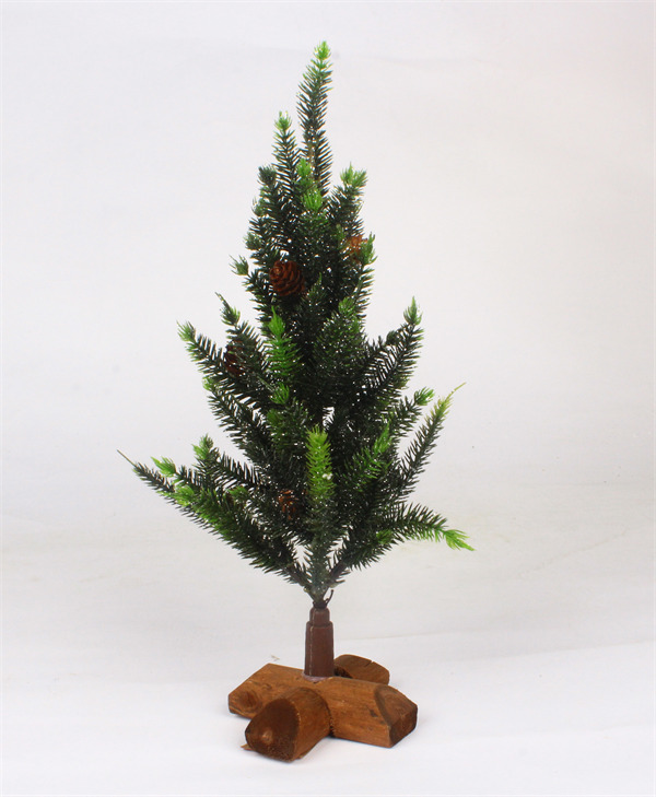 Mini-Weihnachtsbaum für weihnachtsgrünes Finish